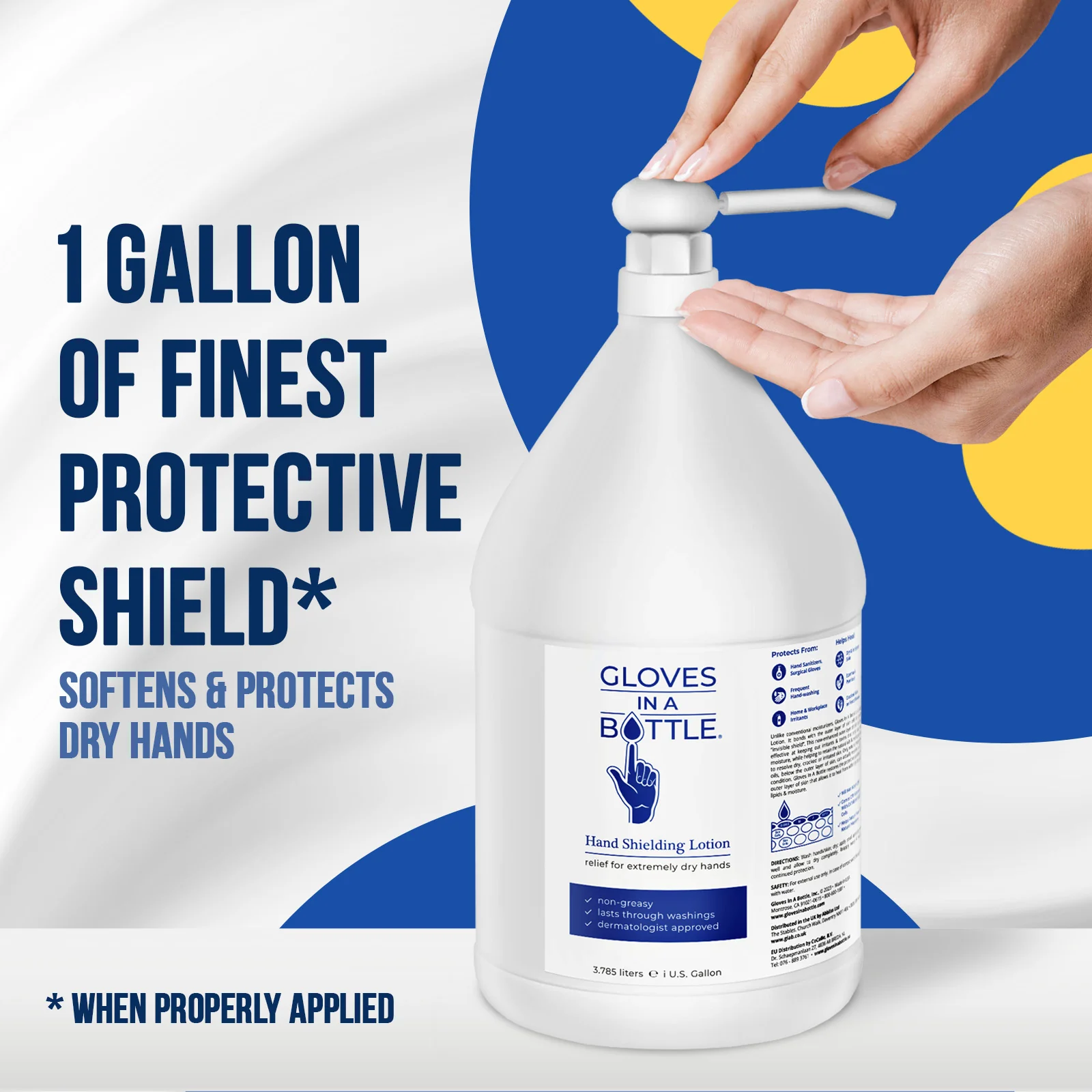 Gloves In A Bottle Shielding Lotion Gallon - Image 4